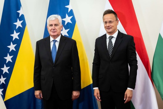 Deputy Speaker of the House of Peoples of the PA BiH, Dr. Dragan Čović held a meeting with the Minister of Foreign Affairs and Trade of Hungary in Budapest
